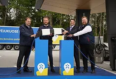 Next-generation „Ignitis ON“ charging park in Vėjukai