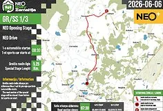 SS 1 - 3. Rally Žemaitija 2026 track maps