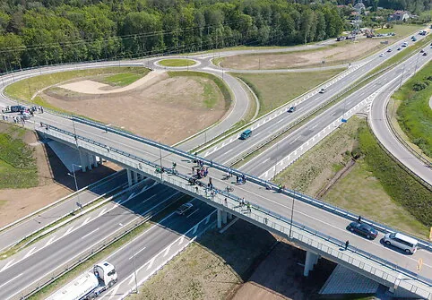 Kaune atidarytas Ašigalio viadukas