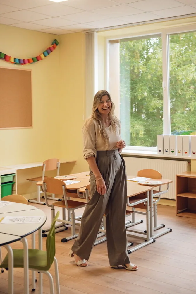 Personal album photo/Primary school teacher Bianca