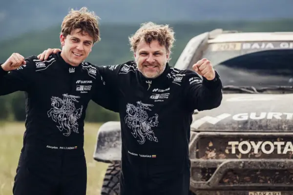 Vanagas and Paliukėnas – „Baja Greece“ day leaders