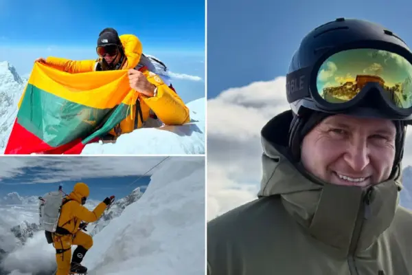Lithuanian prepares for an astonishing challenge: plans to conquer 5 impressive peaks over the summer