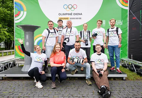Olympic Day takes place in Kaunas.