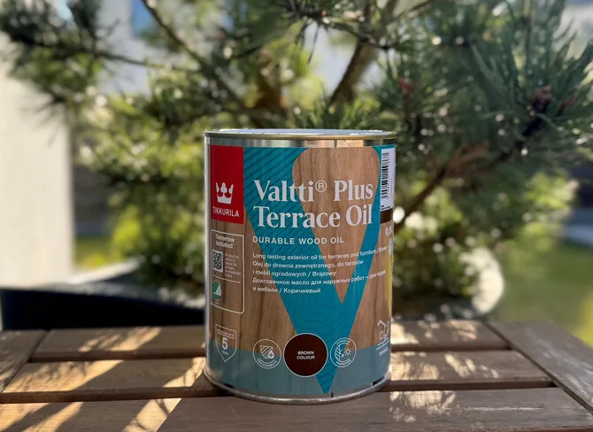 „Tikkurila“ arch. nuotr./„Tikkurila Valtti Plus Terrace Oil“