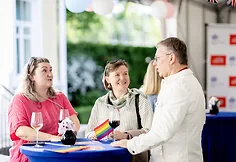 Reception on the occasion of the opening of the 'Lithuanian Pride' festival.