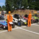 Lithuanians who have been testing the nerves of the European autocross grandmasters in Latvia promise a battle in Vilkyčiai as well