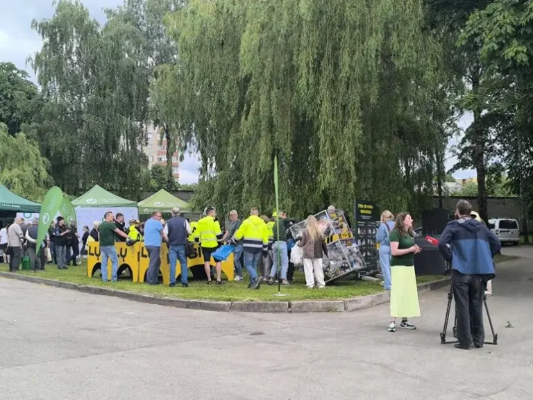 Karolina Stažytė / 15min photo / Container Shake-up in Kaunas: it became clear whether Kaunas residents know how to sort plastic