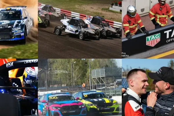 An extraordinary motorsport weekend awaits: rally, circuit racing, Formula 1, and also autocross