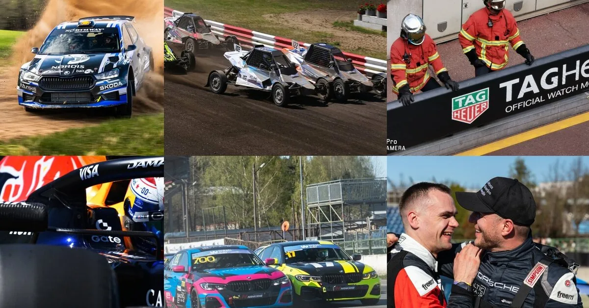 An extraordinary motorsport weekend awaits: rally, circuit racing, Formula 1, and also autocross