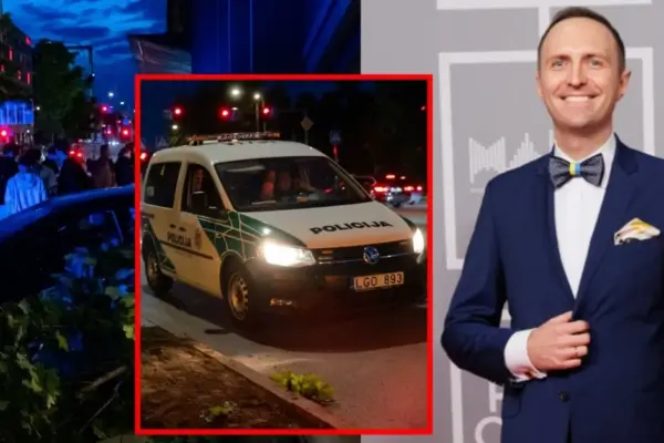 Saulius Nalivaika, who witnessed the BMW accident, revealed what he heard at the scene – the words spoken were shocking