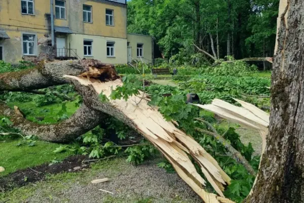 „I want to cry“: Antanavas residents horrified by what the tornado did