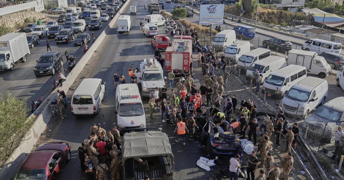 Lebanese media: Israel struck a vehicle near Beirut