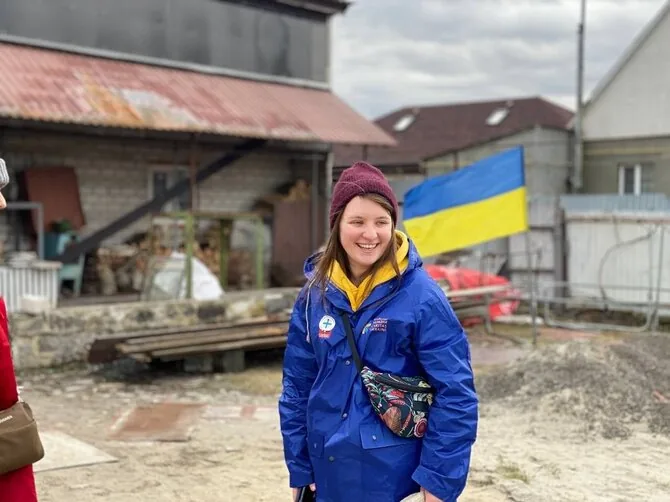 Personal archive photo./Caritas Ukraine project manager and emergency response expert Uliana Krys.