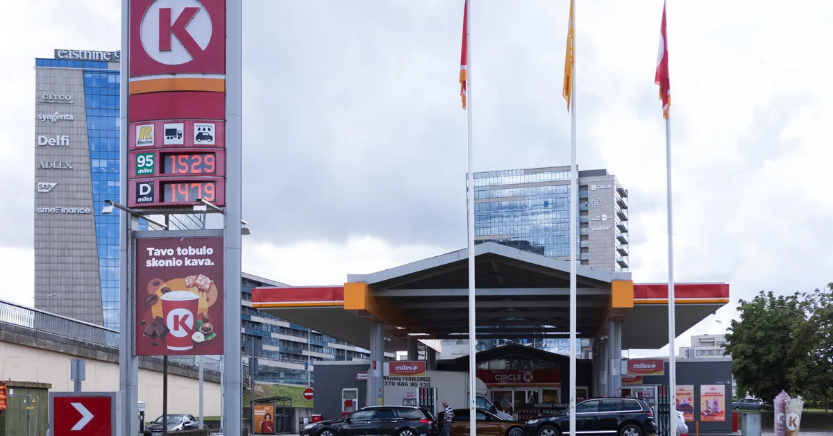 Over the week, fuel prices in the Baltic states moved in different directions