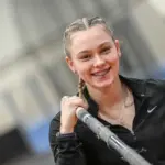Improved Lithuanian pole vault record