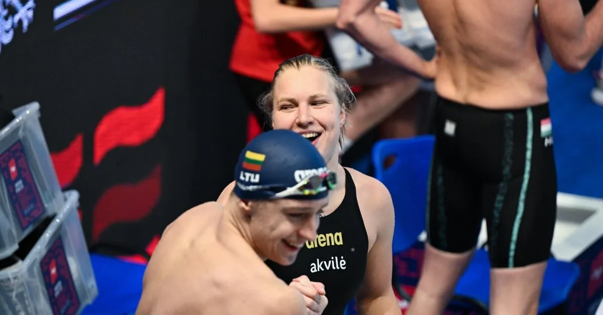 Lithuanian swimming team roster announced for the European Championship