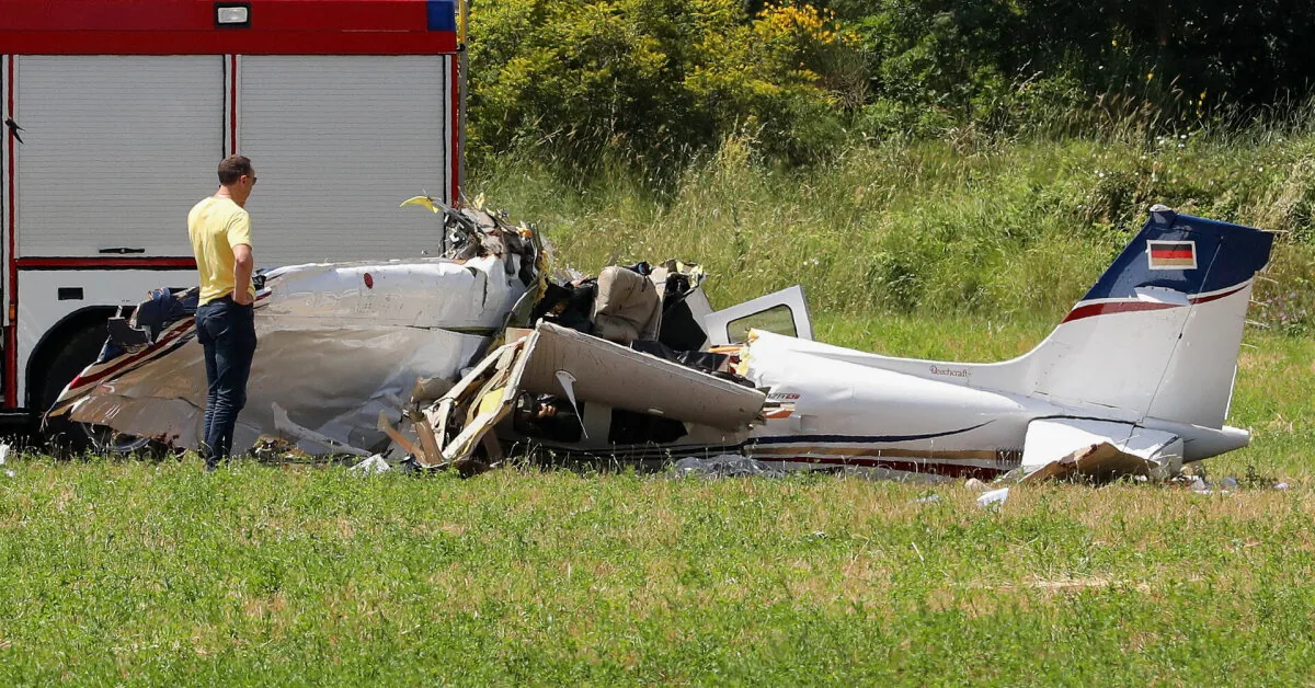 Plane crash in Croatia: 4 people died
