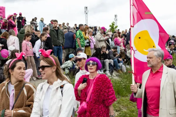 Šaltibarščiai Festival in Vilnius broke records: attracted almost 180,000 participants