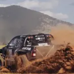 At the start of „Baja Greece“, Benediktas Vanagas's „Hilux“ engine stalled: what is the result?