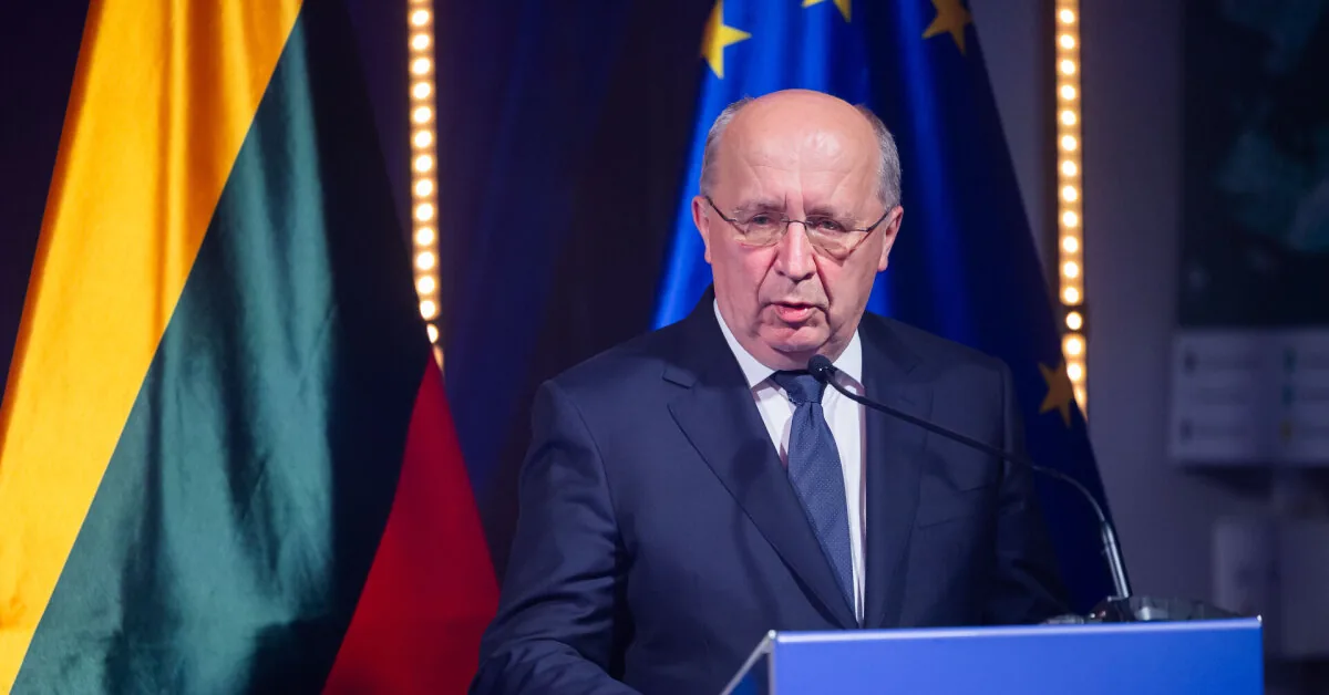 European Commissioner Andrius Kubilius says he does not see Lithuania's strategy to strengthen air defense