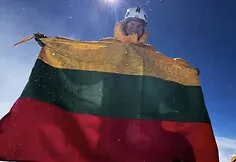 Aurimas Valujavičius climbed Mount Everest