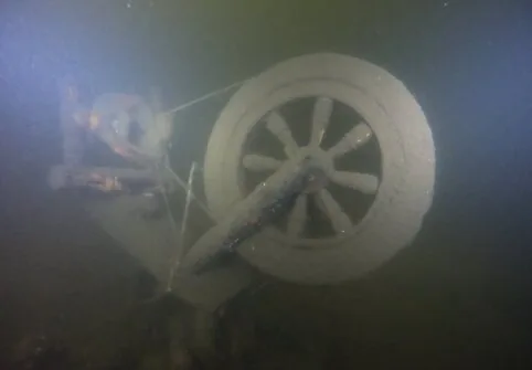 Treasures and trash in Lithuanian water bodies