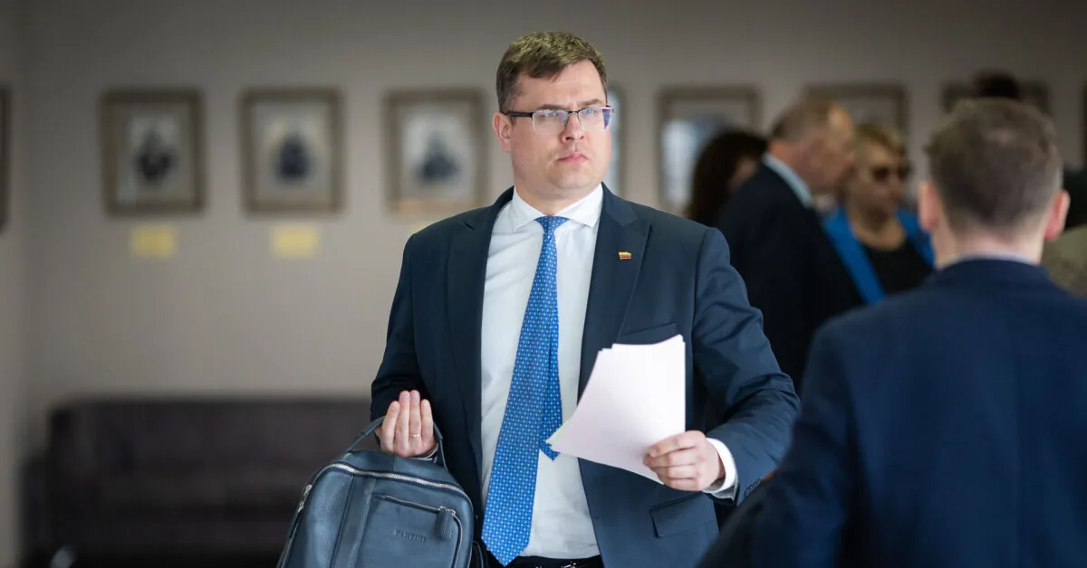 Passions Flared Over Kasčiūnas' Slogan: Tapinas Spoke Out