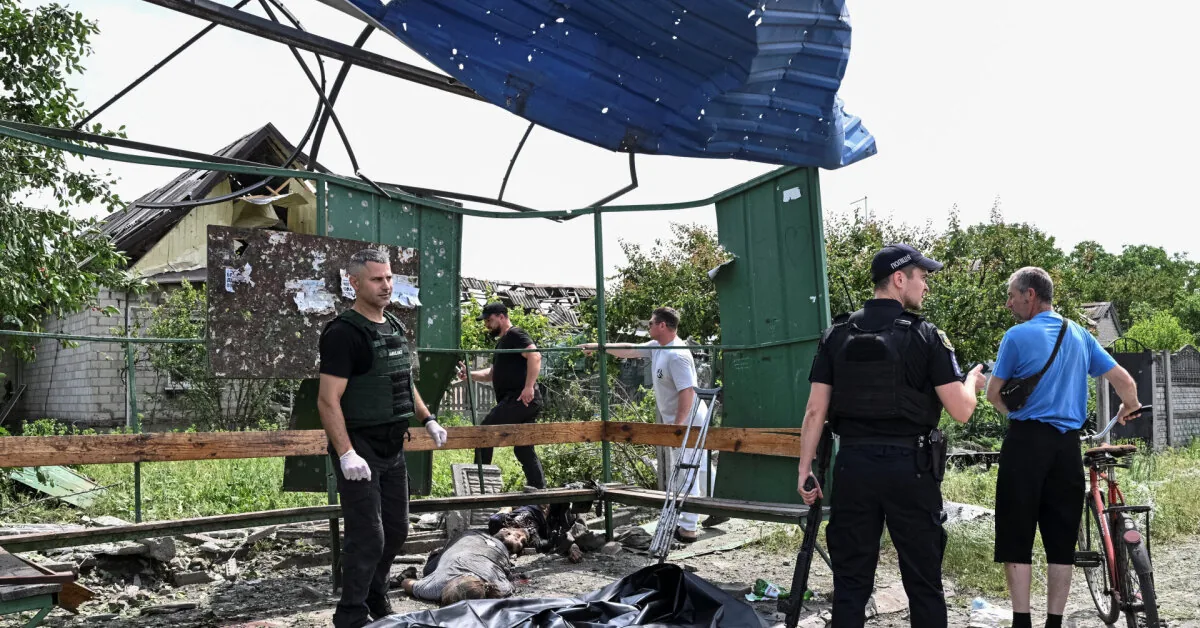 Kyiv: four people killed in Russian strikes, nuclear waste storage facility damaged