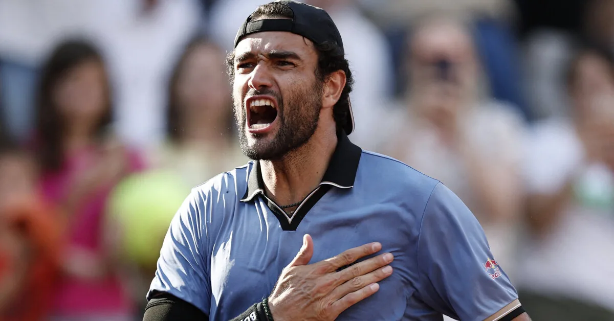Berrettini, who defeated the sinner, returned to the "Grand Slam" quarterfinals
