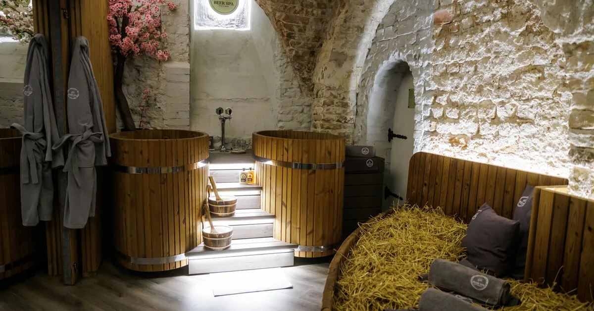 History reborn in Vilnius Old Town's cellars: Lithuania's first non-alcoholic beer SPA opened its doors