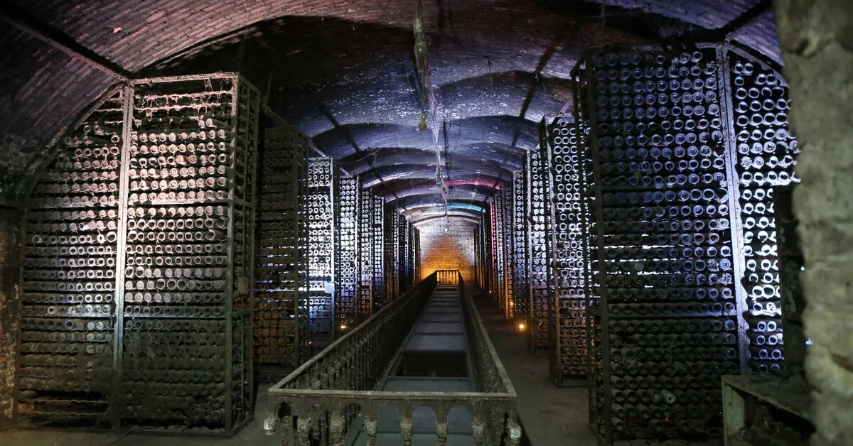 A 200-year-old wine collection was found in Georgia, part of which is linked to Stalin and Napoleon