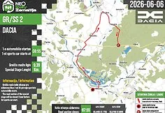 SS 2. Rally Žemaitija 2026 route maps