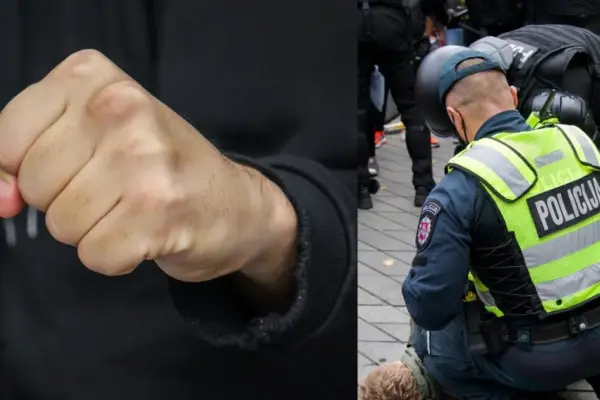 More details emerged about the fight in Vilnius city center
