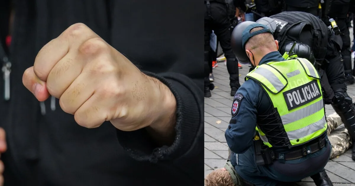More details emerged about the fight in Vilnius city center