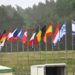The official formalities of the European Autocross weekend began in Vilkyčiai: the flags of 16 countries waved