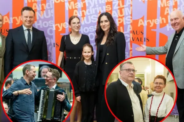 Martynas Levickis and the orchestra conducted by Modesto Pitrėnas opened the Vilnius Festival: among the guests – the maestro's family
