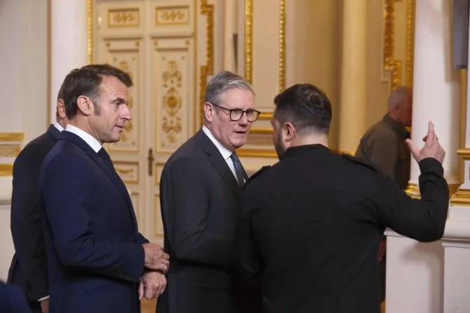 K. Starmer in Kyiv / Vitalii Nosach / AP