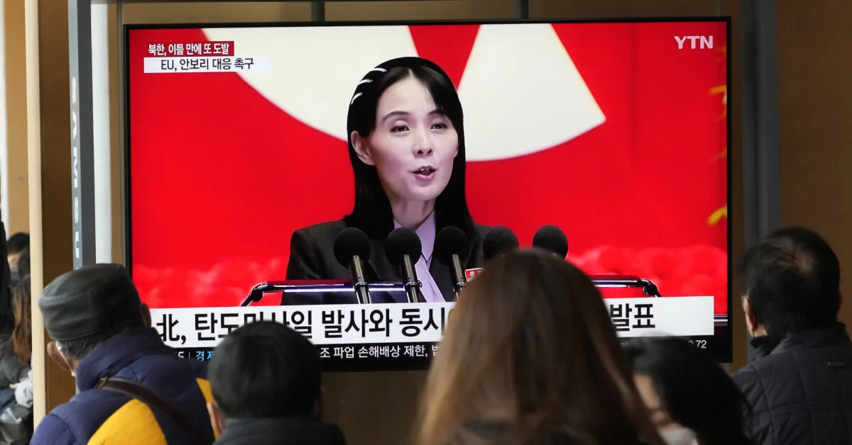 Kim Jong Un's sister: North Korea's nuclear program is not a subject for negotiation