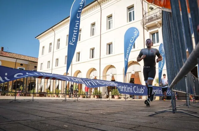 Personal archive photo/Karolis Kasperavičius at the Ironman competition