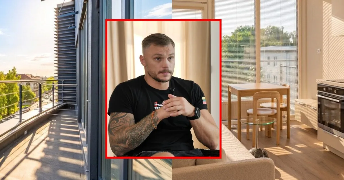 Sergejus Maslobojevas sells a recently furnished apartment: here's how much he's asking