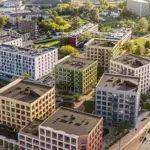 New neighborhood in Šnipiškės expands: four more houses completed