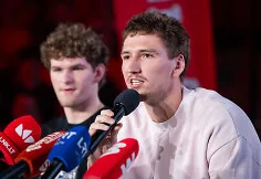 Matas Buzelis' press conference