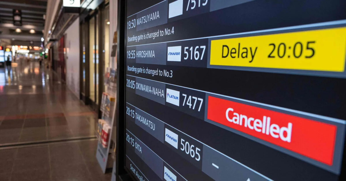 In Japan, evacuation urged due to storm: 600 flights canceled