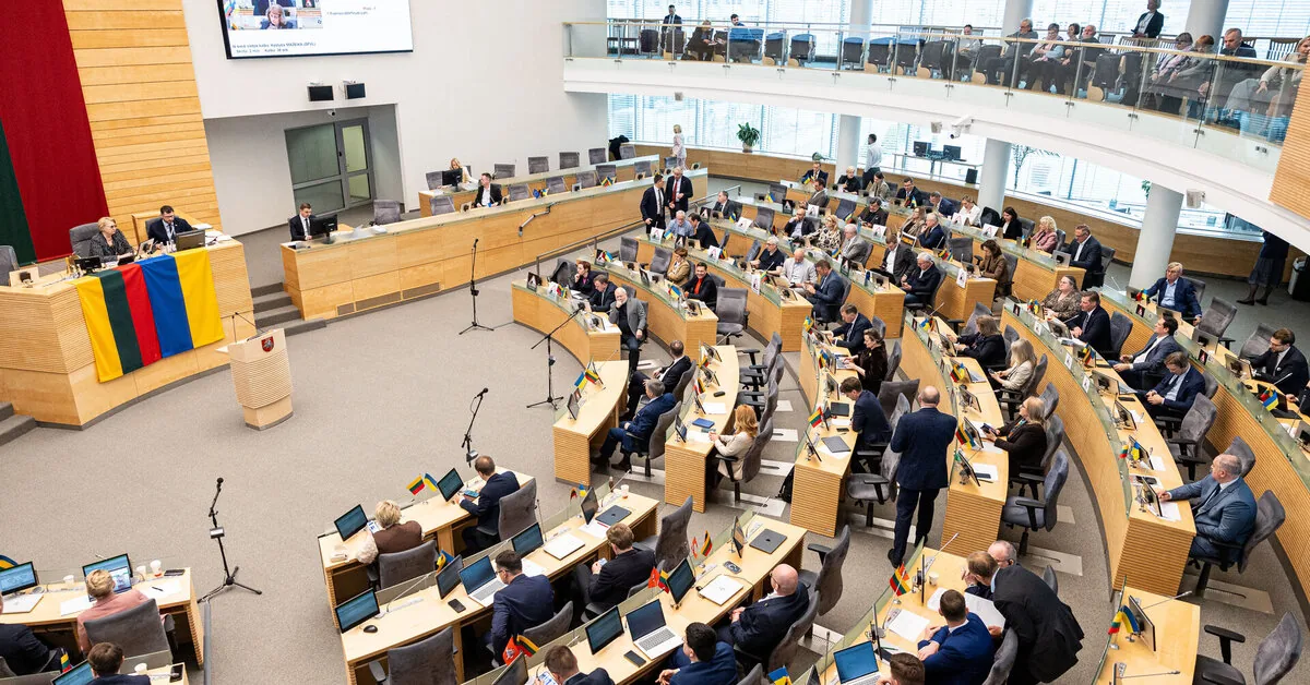 Seimas ratified the convention on the commission for reparations to Ukraine