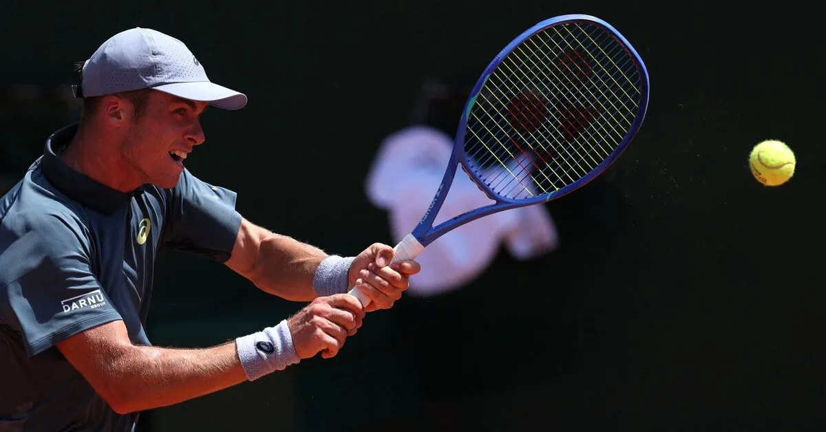 „Challenger“ tournament in Italy – Vilius Gaubas's failure already in the first round