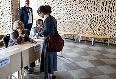 Graduates take the state mathematics exam