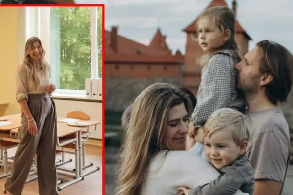 A teacher from South Africa was brought to Lithuania by love: "We thought we'd only stay for a short time"