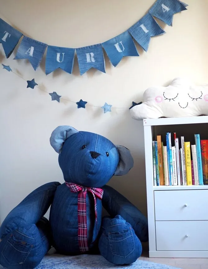 Personal album photo/Jeans are very suitable for creating various toys and festive decorations.