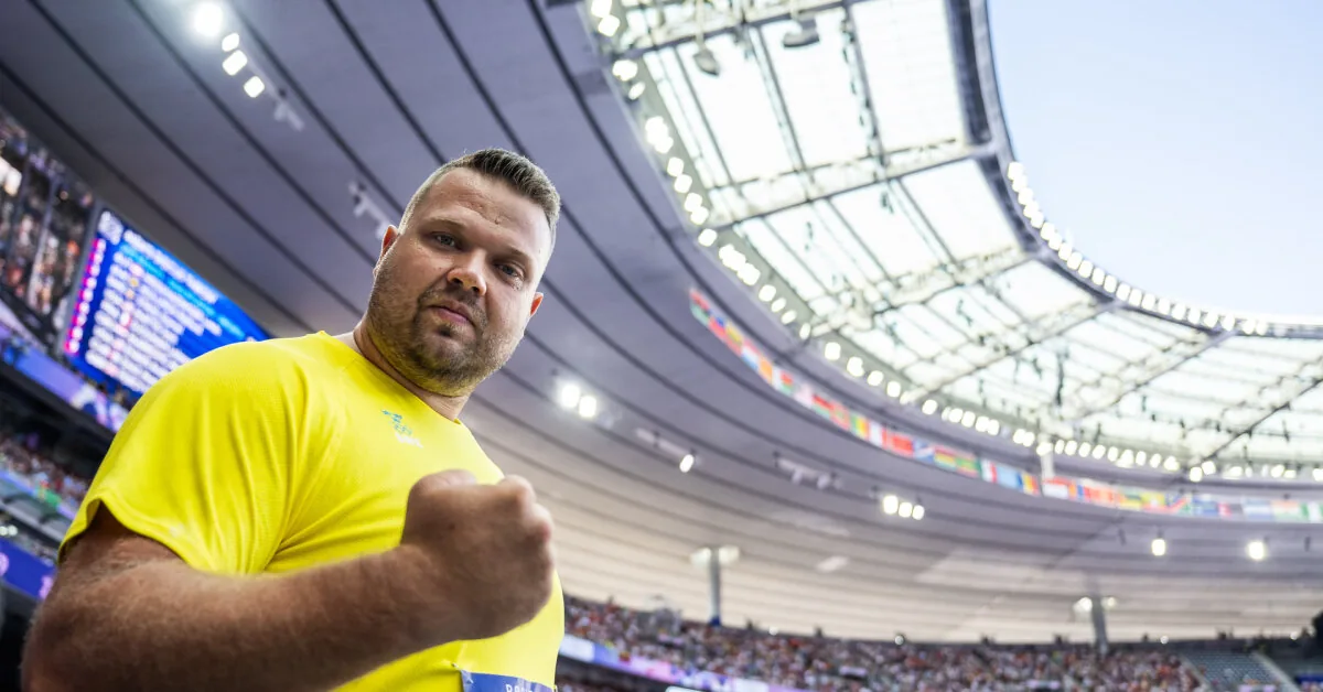 World champion suddenly withdrew in the middle of the discus throw competition
