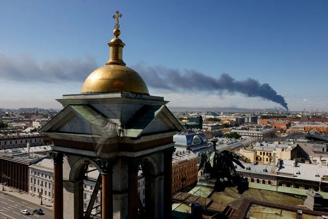 „Reuters“/„Scanpix“/Ukraine attacked Saint Petersburg